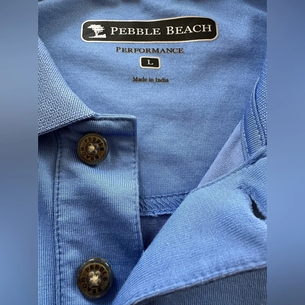 Men’s Pebble Beach golf polo